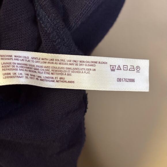 Free People Intimately Free Enchanted by You Navy bodysuit Large New with tags - Picture 3 of 5